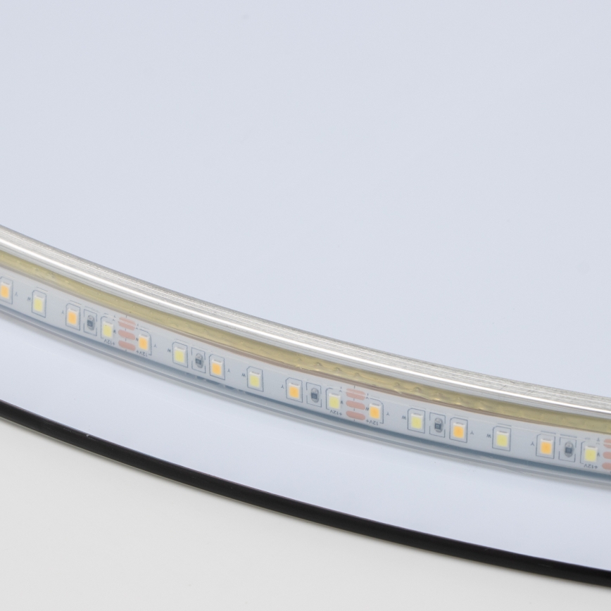 Brilagi - Specchio da bagno LED LUNA LED/26W/230V Ø 80 cm IP44 CRI 90 dimmerabile + CCT
