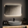 Brilagi - Specchio da bagno LED MELZO LED/28W/230V 60x80 cm IP44 CRI 90 dimmerabile + CCT