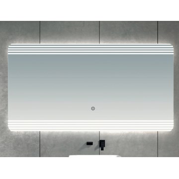 Brilagi - Specchio da bagno LED MELZO LED/28W/230V 60x80 cm IP44 CRI 90 dimmerabile + CCT