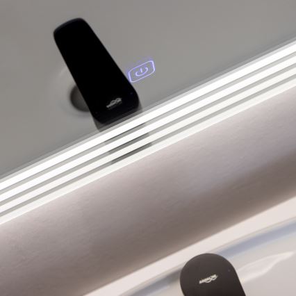 Brilagi - Specchio da bagno LED MELZO LED/28W/230V 60x80 cm IP44 CRI 90 dimmerabile + CCT