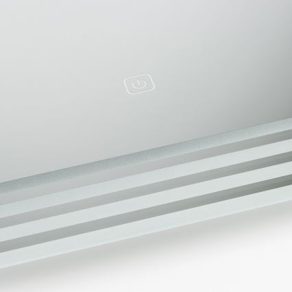 Brilagi - Specchio da bagno LED MELZO LED/28W/230V 60x80 cm IP44 CRI 90 dimmerabile + CCT