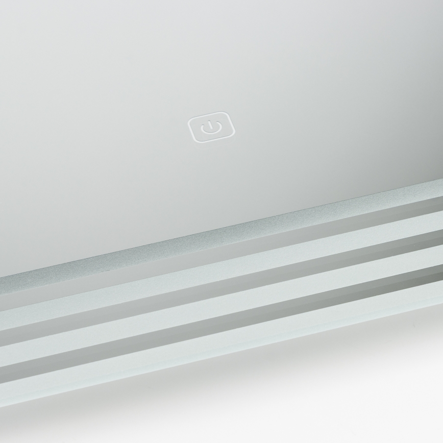 Brilagi - Specchio da bagno LED MELZO LED/28W/230V 60x80 cm IP44 CRI 90 dimmerabile + CCT