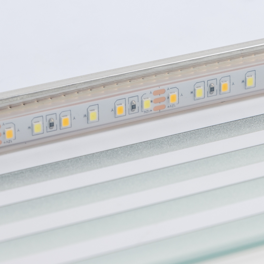 Brilagi - Specchio da bagno LED MELZO LED/28W/230V 60x80 cm IP44 CRI 90 dimmerabile + CCT