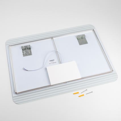Brilagi - Specchio da bagno LED MELZO LED/28W/230V 60x80 cm IP44 CRI 90 dimmerabile + CCT