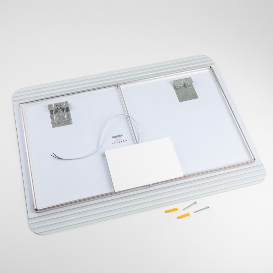 Brilagi - Specchio da bagno LED MELZO LED/28W/230V 60x80 cm IP44 CRI 90 dimmerabile + CCT