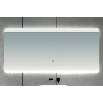 Brilagi - Specchio da bagno LED MELZO LED/30W/230V 60x90 cm IP44 CRI 90 dimmerabile + CCT