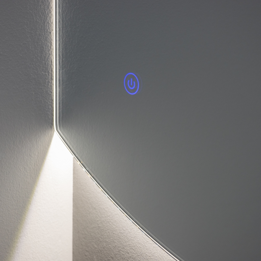 Brilagi - Specchio da bagno LED MEZZO LED/25W/230V 80x70 cm IP44 CRI 90 dimmerabile + CCT