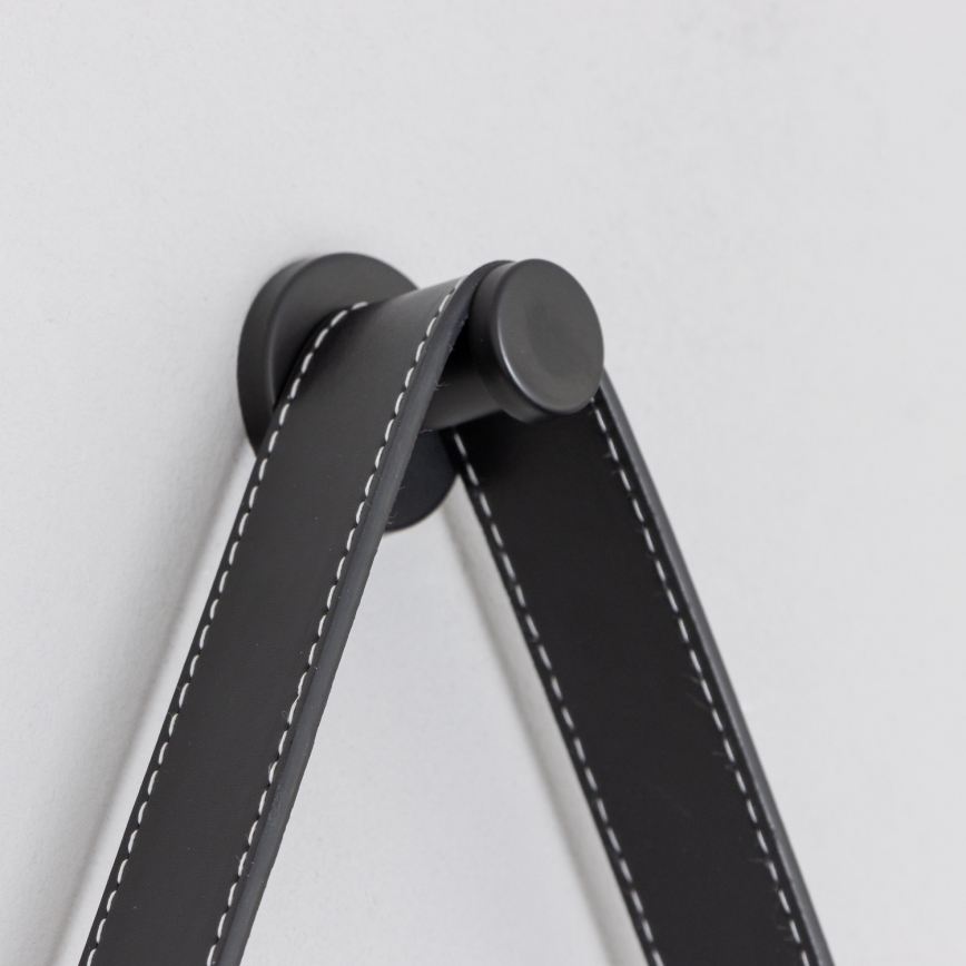 Brilagi - Specchio LED per bagno PALANZO LED/19W/230V Ø 60 cm nero IP44 CRI 90 dimmerabile + CCT