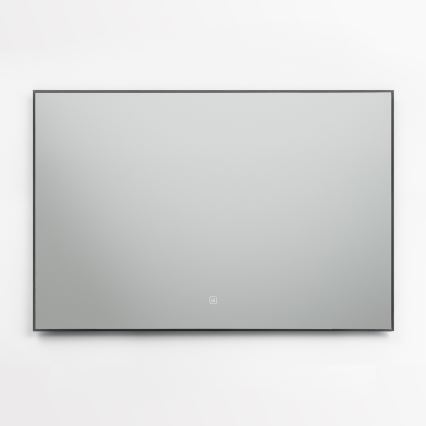 Brilagi - Specchio da bagno LED SUELLO LED/30W/230V 60x90 cm nero IP44 CRI 90 dimmerabile + CCT