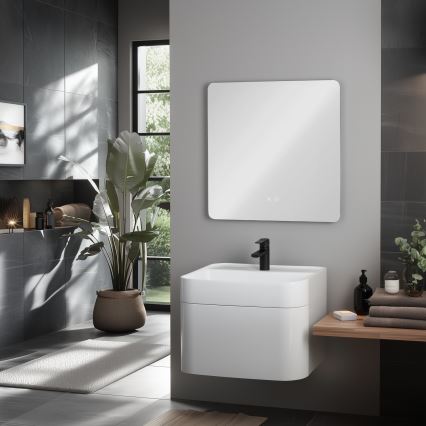 Brilagi - Specchio da bagno riscaldato a LED DIANA LED/17W/230V 60x60 cm IP44 CRI 90 dimmerabile + CCT