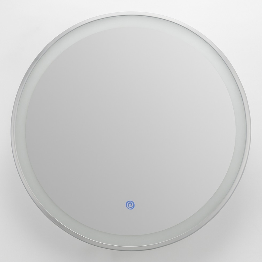 Brilagi - Specchio da bagno riscaldato LED dimmerabile con retroilluminazione ALU PRO LED/18W/230V Ø 60 cm 3000/4000/6500K IP44 finitura cromo opaco