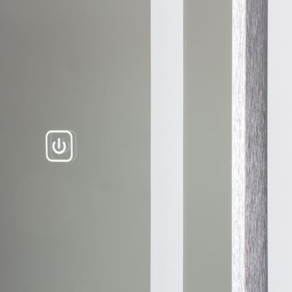 Brilagi - Specchio da terra BELLEZA LED/42W/230V 160x50 cm IP44 CRI 90 dimmerabile + CCT