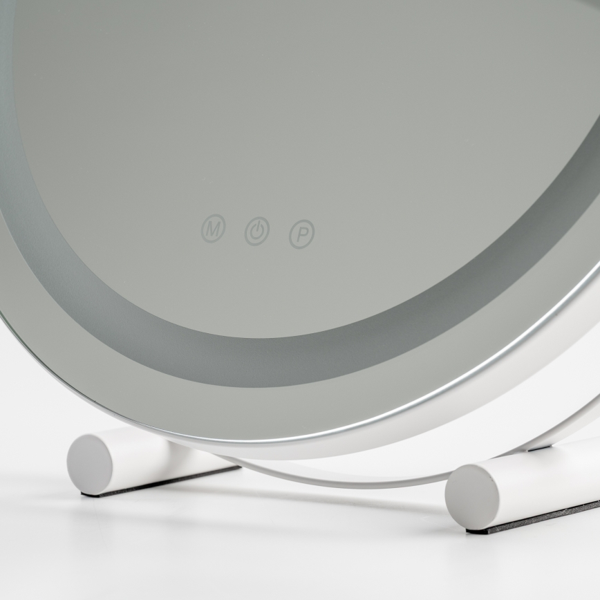 BRILAGI - Specchio da trucco a LED dimmerabile CALIFORNIA LED/17W/230V 3000/4000/6500K Ø 42 cm bianco