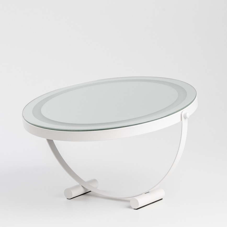 BRILAGI - Specchio da trucco a LED dimmerabile CALIFORNIA LED/17W/230V 3000/4000/6500K Ø 42 cm bianco