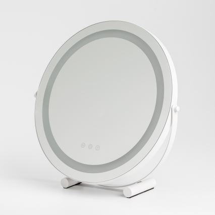BRILAGI - Specchio da trucco a LED dimmerabile CALIFORNIA LED/17W/230V 3000/4000/6500K Ø 42 cm bianco
