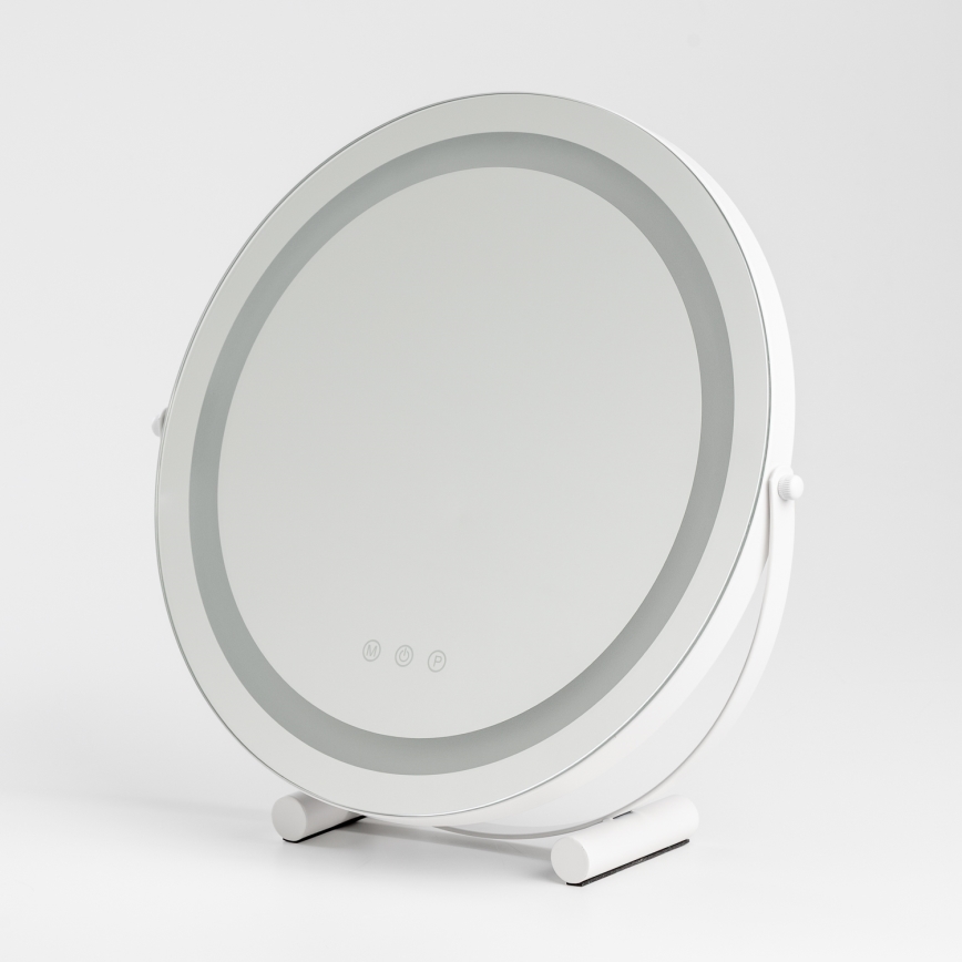 BRILAGI - Specchio da trucco a LED dimmerabile CALIFORNIA LED/17W/230V 3000/4000/6500K Ø 42 cm bianco