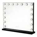 Brilagi - Specchio da trucco HOLLYWOOD dimmerabile a LED/15W/230V 3000/4000/6500K 60x50 cm nero