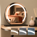 BRILAGI - specchio da trucco LED dimmerabile CALIFORNIA LED/14W/230V 3000/4000/6500K 41x40 cm nero