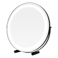 Brilagi - Specchio da trucco LED dimmerabile CALIFORNIA LED/17W/230V 3000/4000/6500K Ø 42 cm nero