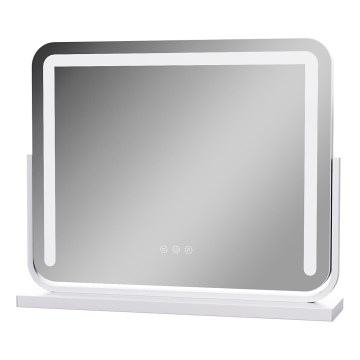 Brilagi - Specchio da trucco LED dimmerabile CALIFORNIA LED/22W/230V 3000/4000/6500K 58x43 cm bianco