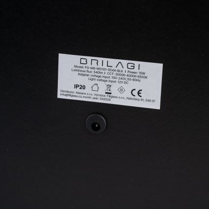BRILAGI - Specchio da trucco LED dimmerabile CALIFORNIA LED/25W/230V 3000/4000/6500K 55x44 cm bianco