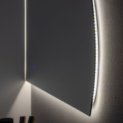 Brilagi - Specchio LED da bagno QUARTIERE LED/18W/230V 50x55 cm IP44 CRI 90 dimmerabile + CCT