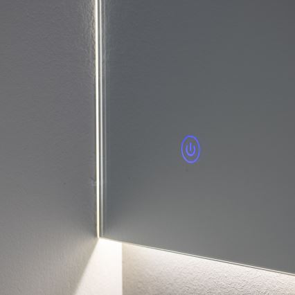 Brilagi - Specchio LED da bagno QUARTIERE LED/18W/230V 50x55 cm IP44 CRI 90 dimmerabile + CCT