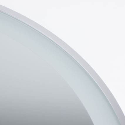 Brilagi - Specchio da bagno LED TORINO LED/19W/230V Ø 60 cm argento IP44 CRI 90 dimmerabile + CCT