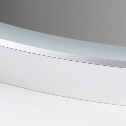 Brilagi - Specchio da bagno LED TORINO LED/19W/230V Ø 60 cm argento IP44 CRI 90 dimmerabile + CCT