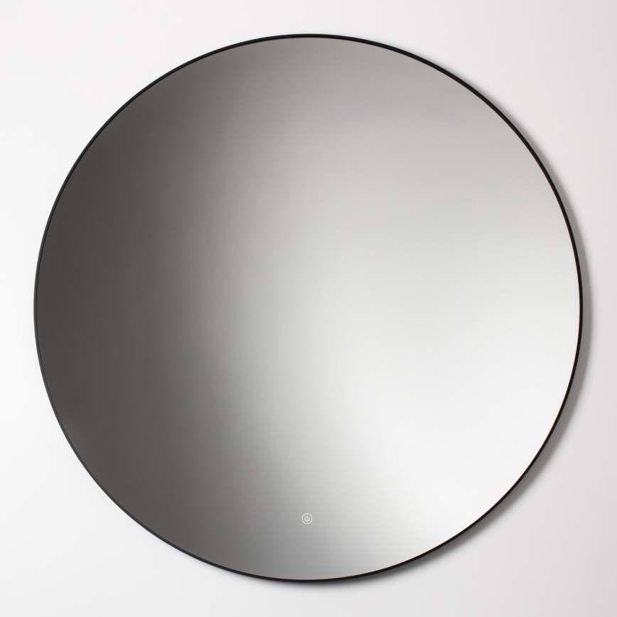 Brilagi - Specchio da bagno LED VENA BLACK LED/19W/230V Ø 60 cm IP44 CRI 90 dimmerabile + CCT