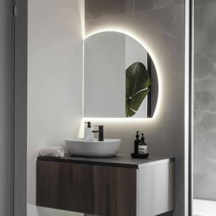 Brilagi - Specchio da bagno LED QUARTIERE LED/25W/230V 70x75 cm IP44 CRI 90 dimmerabile + CCT