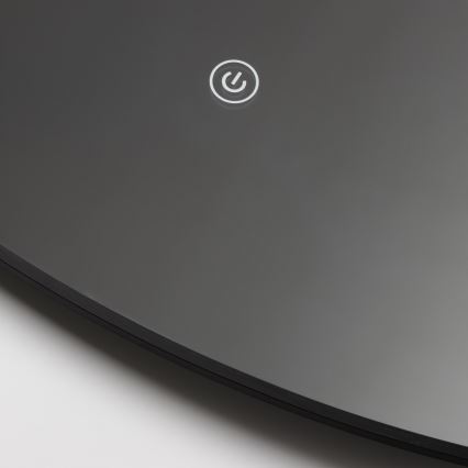 Brilagi - Specchio da bagno LED VENA BLACK LED/32W/230V Ø 100 cm IP44 CRI 90 dimmerabile + CCT