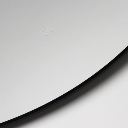 Brilagi - Specchio da bagno LED VENA BLACK LED/32W/230V Ø 100 cm IP44 CRI 90 dimmerabile + CCT