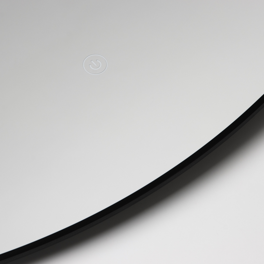 Brilagi - Specchio da bagno LED VENA BLACK LED/32W/230V Ø 100 cm IP44 CRI 90 dimmerabile + CCT