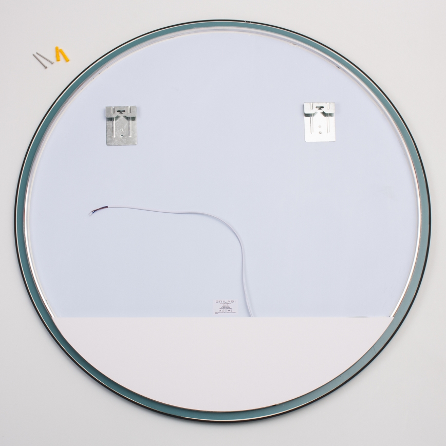 Brilagi - Specchio da bagno LED VENA BLACK LED/32W/230V Ø 100 cm IP44 CRI 90 dimmerabile + CCT