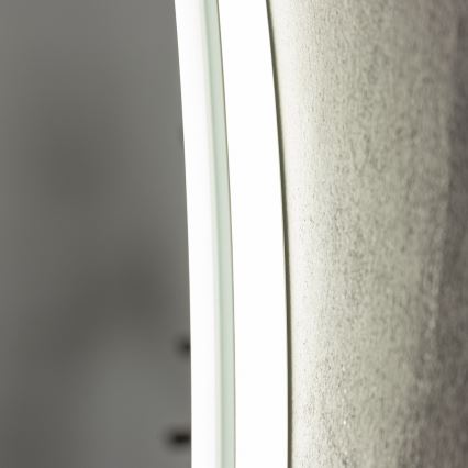 Brilagi - Specchio da bagno riscaldato a LED CLARA PRO LED/19W/230V Ø 60 cm IP44 CRI 90 dimmerabile + CCT