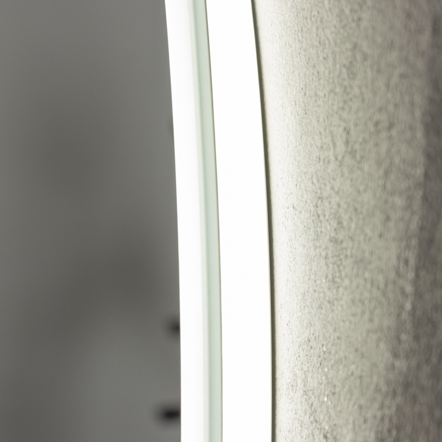 Brilagi - Specchio da bagno riscaldato a LED CLARA PRO LED/19W/230V Ø 60 cm IP44 CRI 90 dimmerabile + CCT