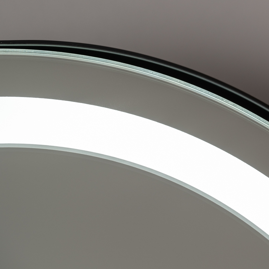 BRILAGI - Specchio da trucco a LED dimmerabile CALIFORNIA LED/14W/230V 3000/4000/6500K 44x40 cm nero