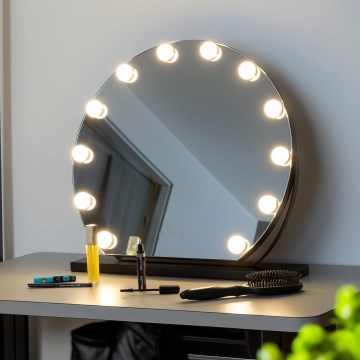 Brilagi - Specchio per trucco dimmerabile a LED HOLLYWOOD LED/12W/230V 3000/4000/6500K