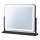 Brilagi - Specchio per trucco LED dimmerabile CALIFORNIA LED/25W/230V 3000/4000/6500K 55x44 cm nero
