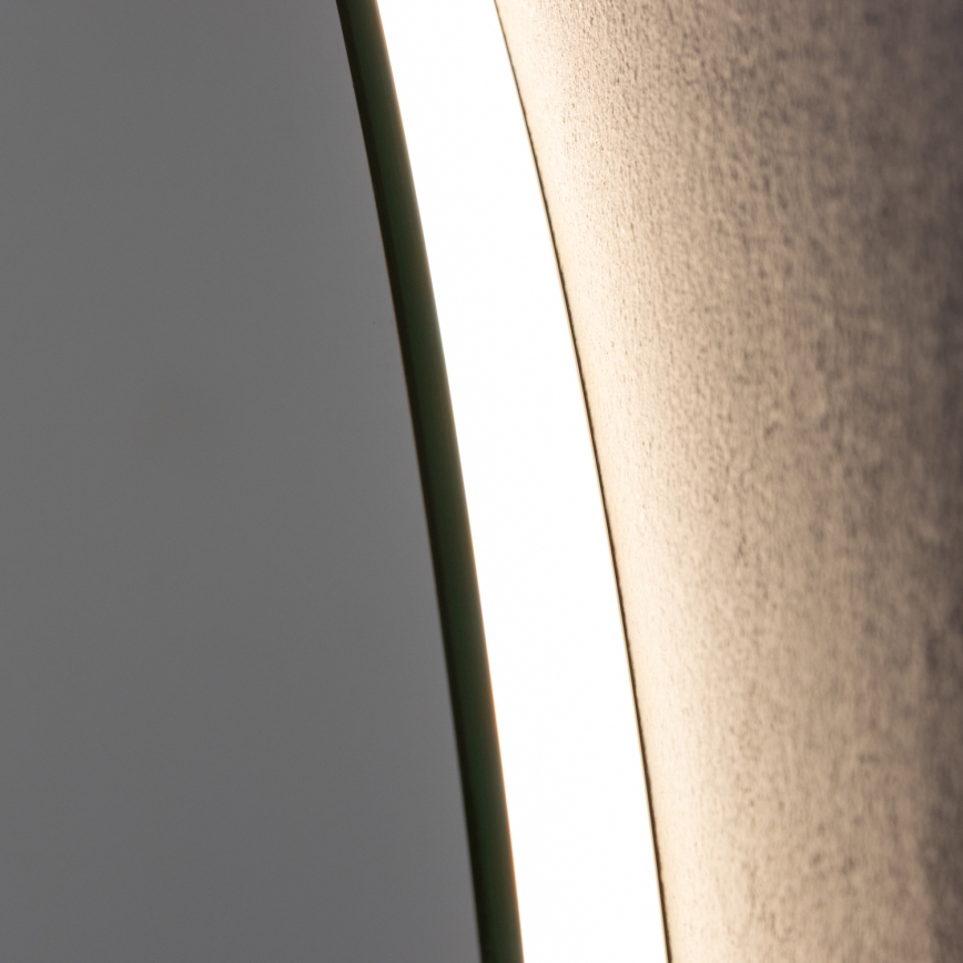 Brilagi - Specchio da bagno riscaldato a LED DEMI ECO LED/12W/230V Ø 60 cm IP44 CRI 90 dimmerabile + CCT