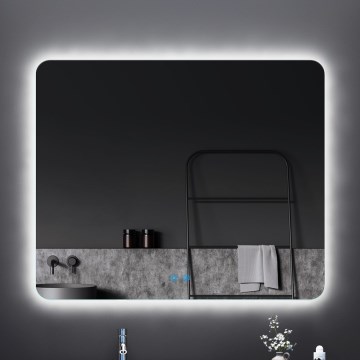 Brilagi - Specchio riscaldato per bagno LED dimmerabile con retroilluminazione DIANA LED/17W/230V 60x60 cm 3000/4000/6500K IP44 CRI 90
