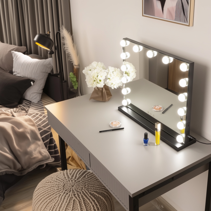 Brilagi - Specchio per trucco dimmerabile LED HOLLYWOOD LED/15W/230V 3000/4000/6500K