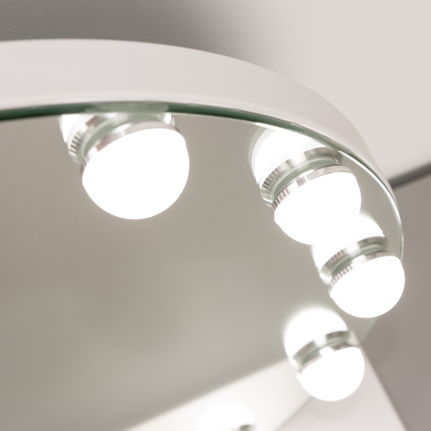 Brilagi - Specchio per trucco dimmerabile a LED HOLLYWOOD LED/12W/230V 3000/4000/6500K