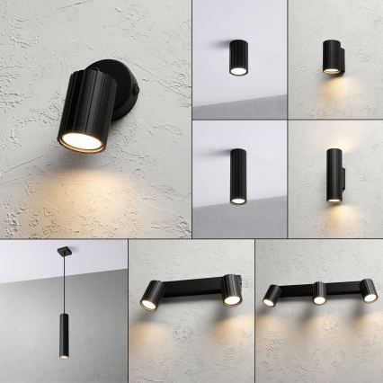 Brilagi - Spot da parete CRISPINA 1xGU10/10W/230V nero