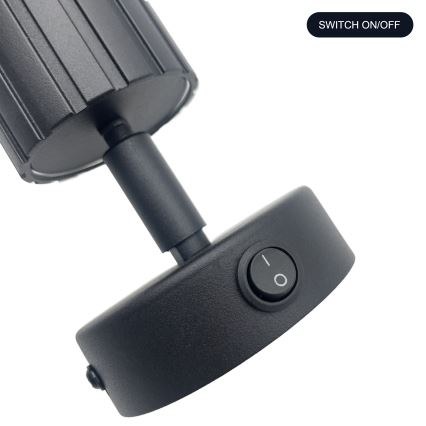 Brilagi - Spot da parete CRISPINA 1xGU10/10W/230V nero