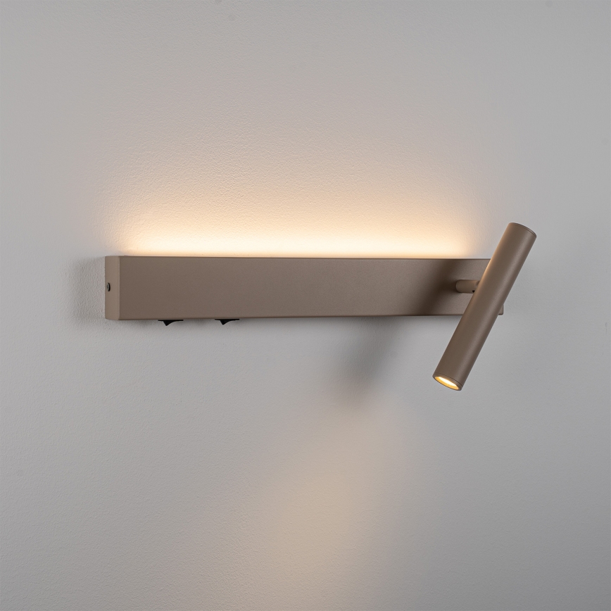 BRILAGI - Spot da parete LED ARLIX LED/3W/230V + LED/7W beige CRI 90
