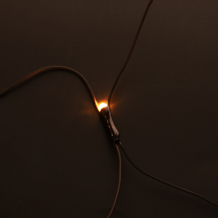 Brilagi - Tenda luminosa natalizia da esterno 160xLED 7x2m IP44 bianco caldo