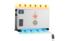Brilagi - Termoconvettore elettrico 1000/1300/2300W LCD/timer/TURBO/termostato bianco + tc