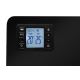 Brilagi - Termoconvettore elettrico 1000/1300/2300W LCD/timer/TURBO/termostato nero + tc